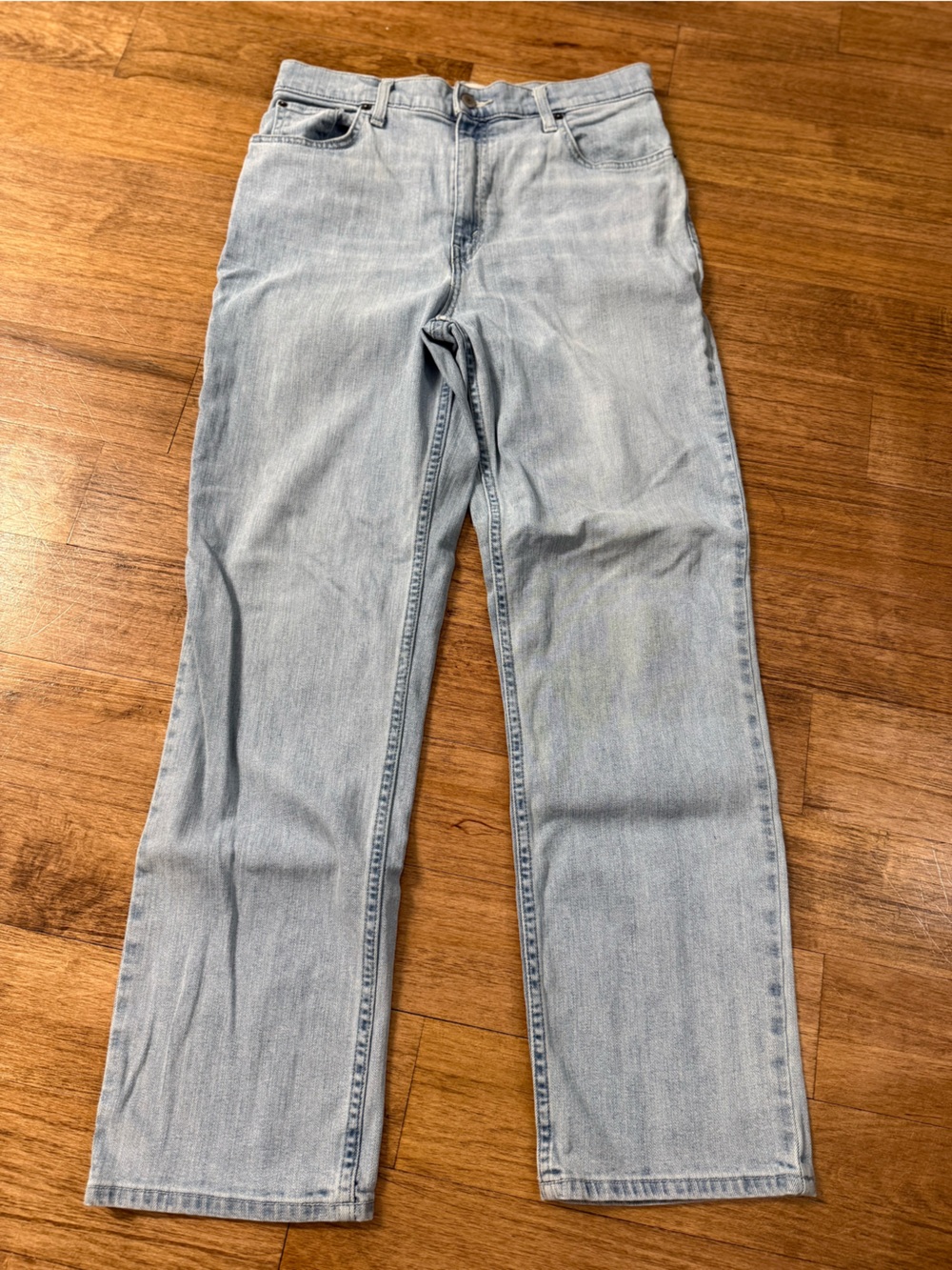 Abercrombie & Fitch Light Blue ‘90s Straight Leg Jeans